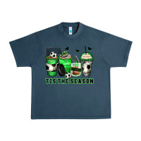 Midnight Navy tis' the season soccer coffee cups Urban Heavy Tee - Zillion Design Studio