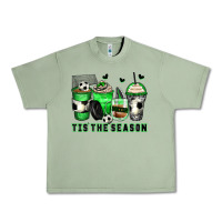 Oil Green tis' the season soccer coffee cups Urban Heavy Tee - Zillion Design Studio