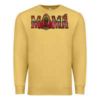 Antique Gold mama floral aztec leopard Premium Sweatshirt - Jasminsmagicworld
