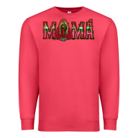 Cardinal mama floral aztec leopard Premium Sweatshirt - Jasminsmagicworld