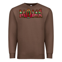 Chestnut mama floral aztec leopard Premium Sweatshirt - Jasminsmagicworld