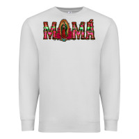 Dove Grey mama floral aztec leopard Premium Sweatshirt - Jasminsmagicworld