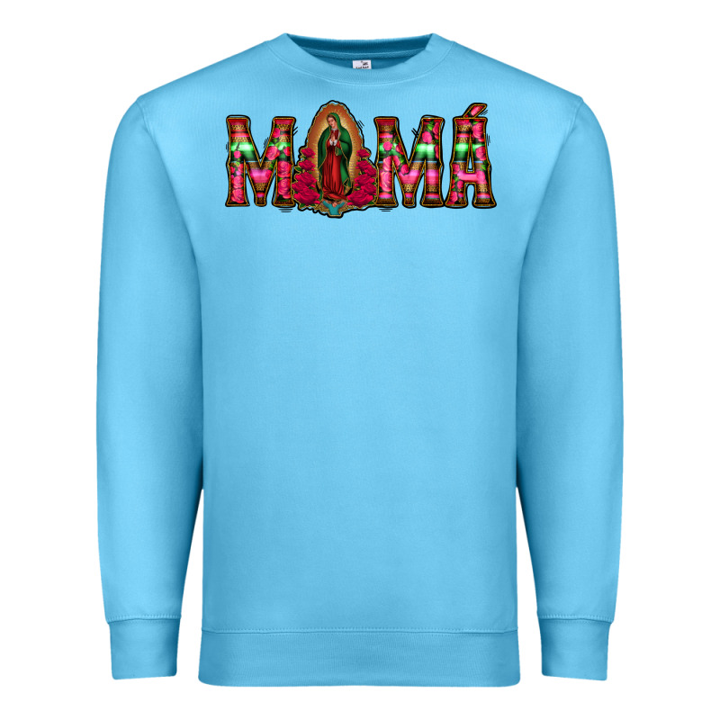 Mama Floral Aztec Leopard Premium Sweatshirt by Jasminsmagicworld | Teevron