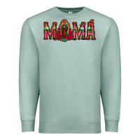 Seafoam mama floral aztec leopard Premium Sweatshirt - Jasminsmagicworld