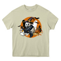 Mossy panda hallowen Heavy Core Tee - LillyAllenDesigns