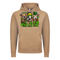 Vintage Coffee st patricks day heifers Vintage Hoodie - RanaPortraitStore