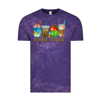 Cloud Purple science teacher coffee cups Vintage Tee - texasbilliewilder
