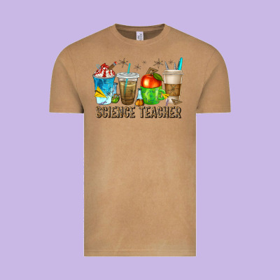 Science Teacher Coffee Cups Vintage Tee Designed By Texasbilliewilder