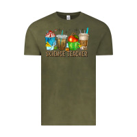 Vintage Olive science teacher coffee cups Vintage Tee - texasbilliewilder