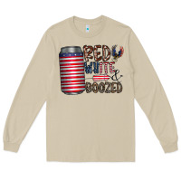 Mushroom red white  boozed Long Sleeve Tee - CowhideDigitalArt