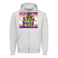 Dove Grey stay sweet Zipper Hoodie - BundleAndBundleShop
