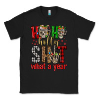 Black ho ho holly shit what a year Classic Tee - FaDigitalArtStudio