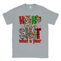 Heather Grey ho ho holly shit what a year Classic Tee - FaDigitalArtStudio