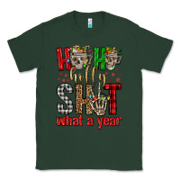 Sports Green ho ho holly shit what a year Classic Tee - FaDigitalArtStudio