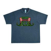 Midnight Navy santa's cutest elf christmas Urban Heavy Tee - RanaPortraitStore