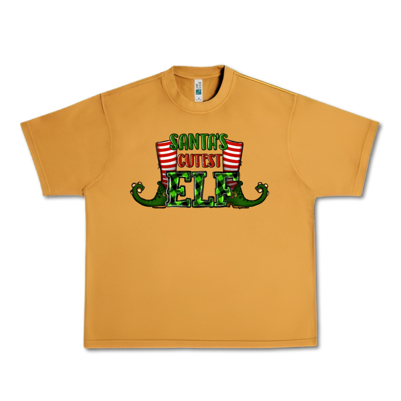 Santa's Cutest Elf Christmas Urban Heavy Tee by RanaPortraitStore | Teevron