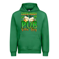 Emerald everybody in the pub gettin tipsy Urban Hoodie - Artiststas
