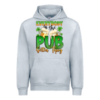 Heather Grey everybody in the pub gettin tipsy Urban Hoodie - Artiststas