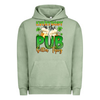 Pigment Oil Green everybody in the pub gettin tipsy Urban Hoodie - Artiststas