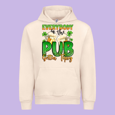 Everybody In The Pub Gettin Tipsy Urban Hoodie Designed By Artiststas