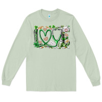 Matcha st.patricks love nurse Long Sleeve Tee - RacoonDesign