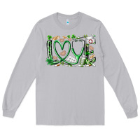 Moon Dust st.patricks love nurse Long Sleeve Tee - RacoonDesign