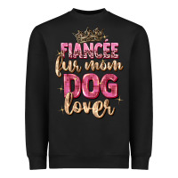 Black fiancée fur mom dog lover Heavyweight Sweatshirt - Zillion Design Studio