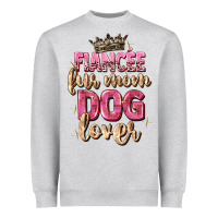 Heather Grey fiancée fur mom dog lover Heavyweight Sweatshirt - Zillion Design Studio