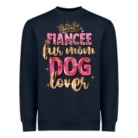 Navy fiancée fur mom dog lover Heavyweight Sweatshirt - Zillion Design Studio