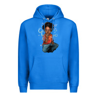 True Royal afro black boy Premium Hoodie - NancyCooperArtShop
