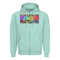 Seafoam senior twenty twenty four Zipper Hoodie - AdoDesignShop