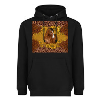 Black horse Heavyweight Hoodie - BarkalooDesign