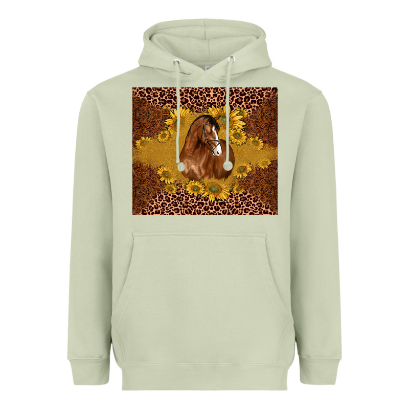 Horse Heavyweight Hoodie by BarkalooDesign | Teevron