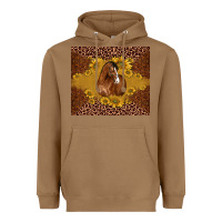 Toasted Coconut horse Heavyweight Hoodie - BarkalooDesign