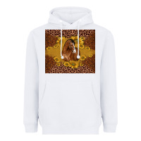 White horse Heavyweight Hoodie - BarkalooDesign