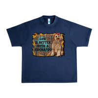 Navy life is better with a cockapoo Urban Heavy Tee - RanaPortraitStore