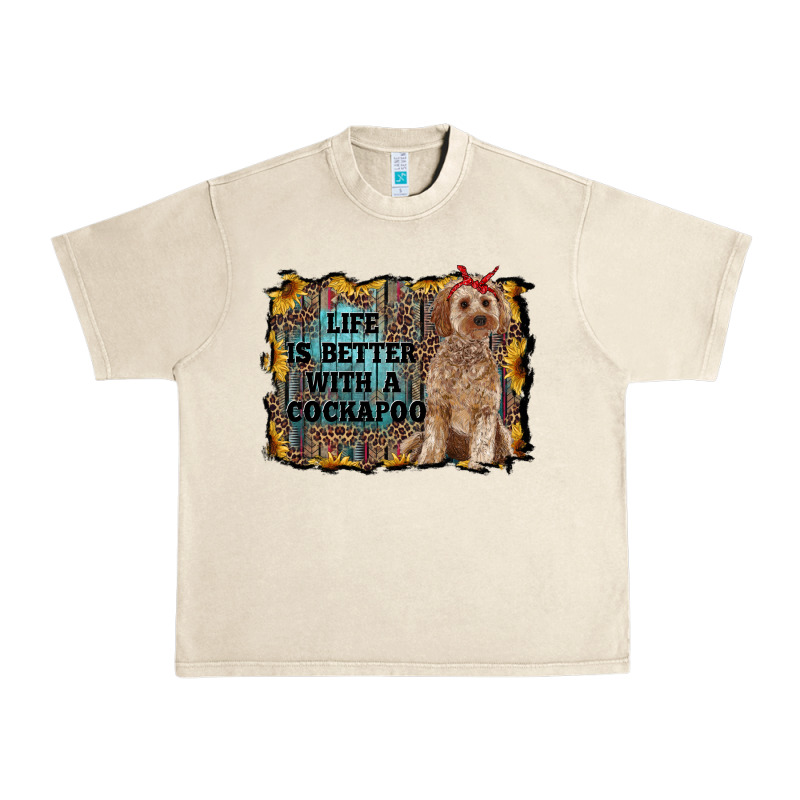 Life Is Better With A Cockapoo Urban Heavy Tee by RanaPortraitStore | Teevron