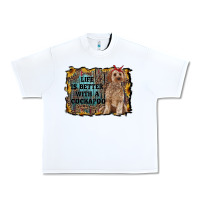 White life is better with a cockapoo Urban Heavy Tee - RanaPortraitStore