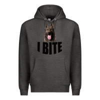 Charcoal Heather I Bite Premium Hoodie - Bettercallsaul