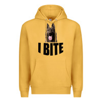 Mustard I Bite Premium Hoodie - Bettercallsaul