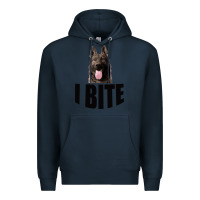 Navy I Bite Premium Hoodie - Bettercallsaul