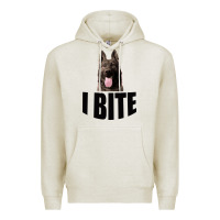 Oatmeal Heather I Bite Premium Hoodie - Bettercallsaul