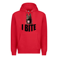 Red I Bite Premium Hoodie - Bettercallsaul