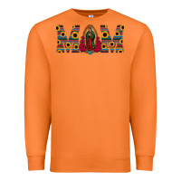Carrot mom lady of guadalupe  serape sunflower Premium Sweatshirt - Jasminsmagicworld