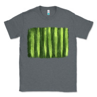 Charcoal Heather watermelon pattern background Classic Tee - HRA Design Shop
