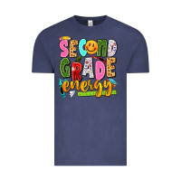 Vintage Denim second grade energy Vintage Tee - texasbilliewilder
