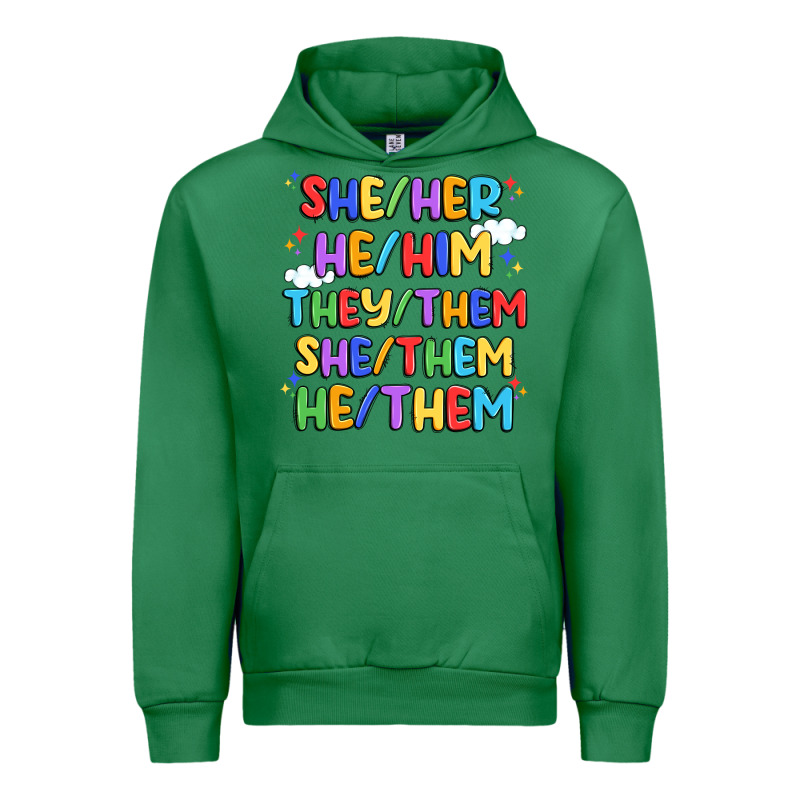 Pride Pronouns Urban Hoodie by Artiststas | Teevron