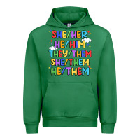 Emerald pride pronouns Urban Hoodie - Artiststas