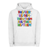 Pigment Lunar Rock pride pronouns Urban Hoodie - Artiststas