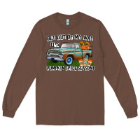 Chestnut Get Out Of My Way It's Pumpkin Spice Season Long Sleeve Tee - CowhideDigitalArt